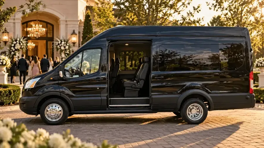 Touring & production groups — Nation Van Rentals passenger van