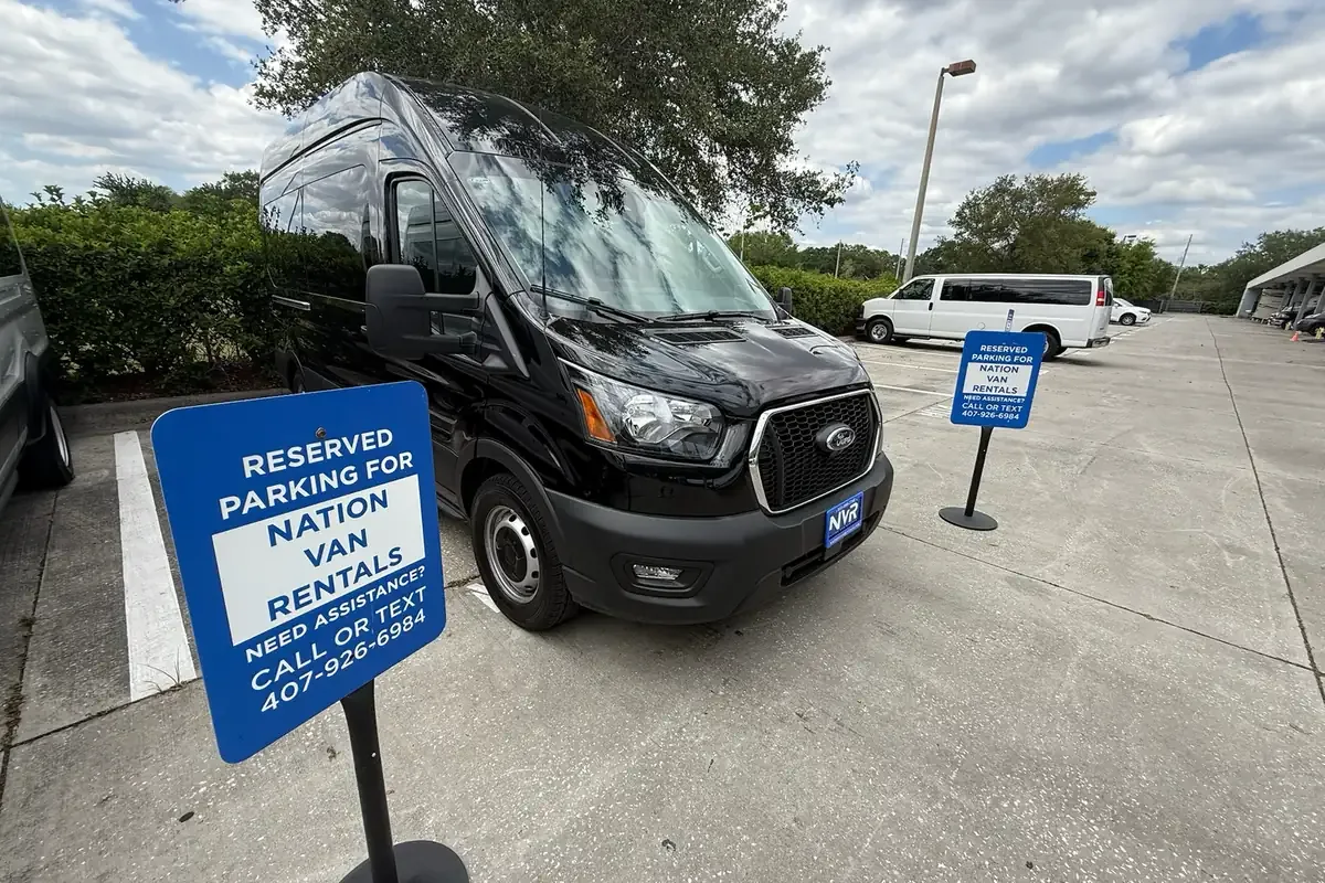 Other group travel — representative image of a passenger van